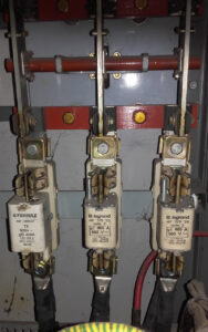 Ancien sectionneur à fusibles