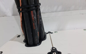 Un passage de câble