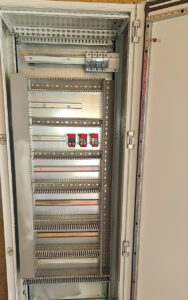 Démarrage de l'armoire électrique