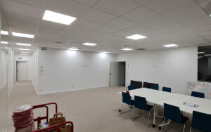 Vu de la salle terminé