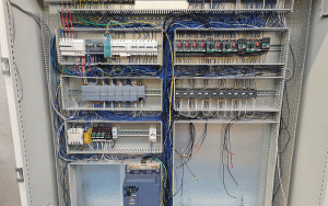 Installation de la nouvelle armoire électrique