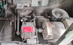 Ancien moteur boîte